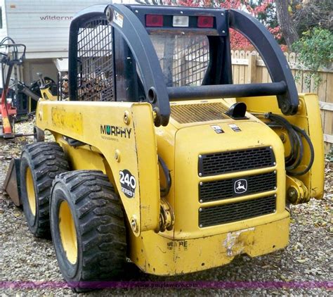 john deere skid steer 240 for sale|john deere 240 value.